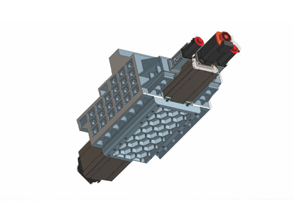 双驱齿轮箱方滑枕